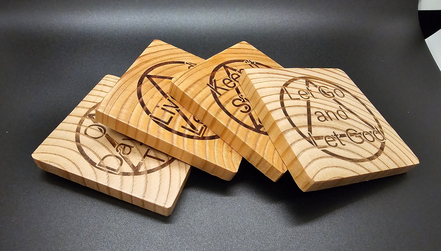 Recovery Coasters - Recovery Sayings
