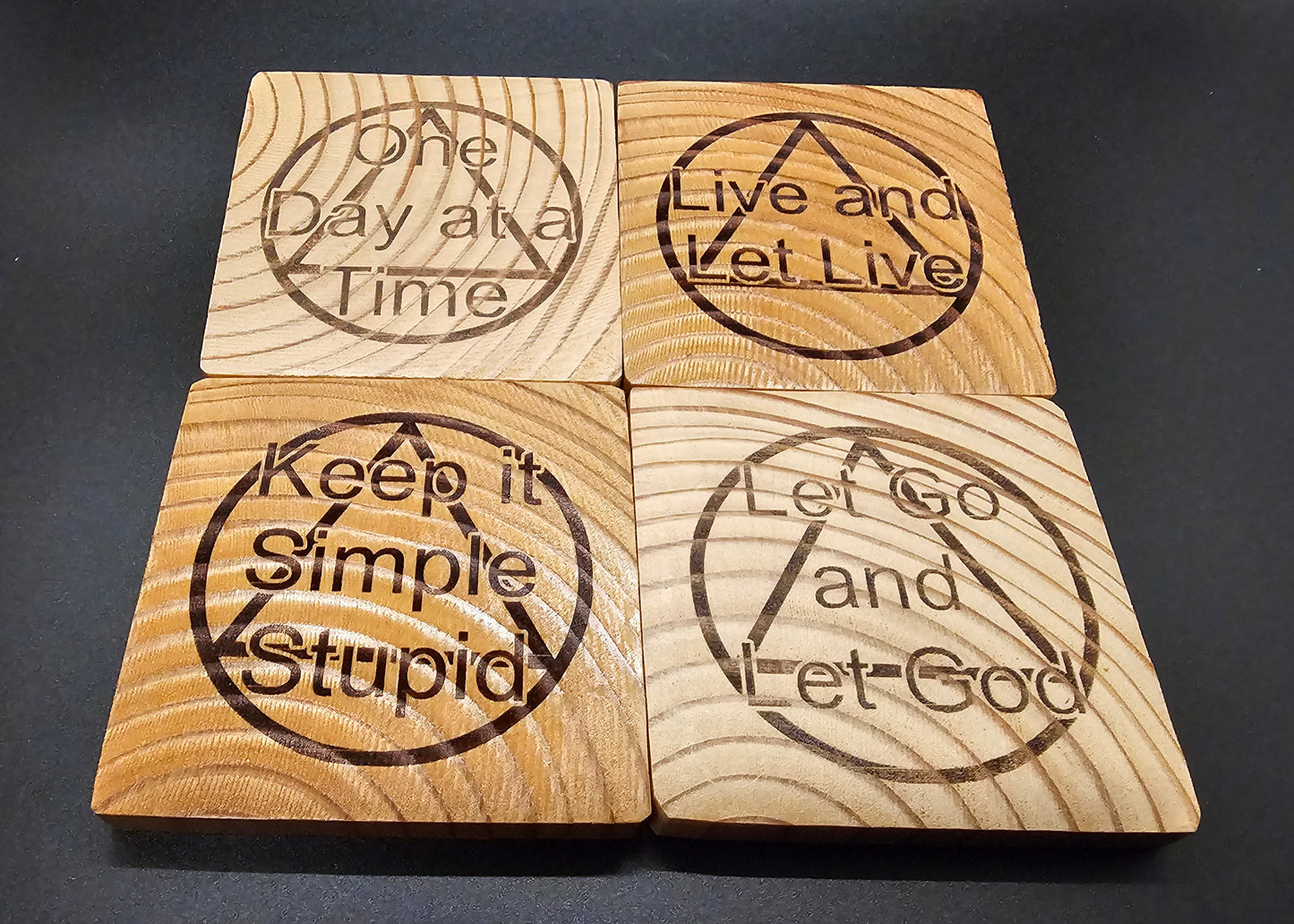 Recovery Coasters - Recovery Sayings