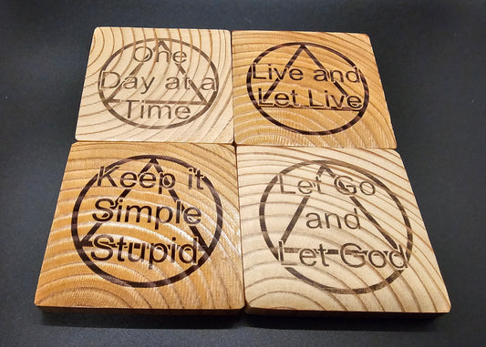 Recovery Coasters - Recovery Sayings